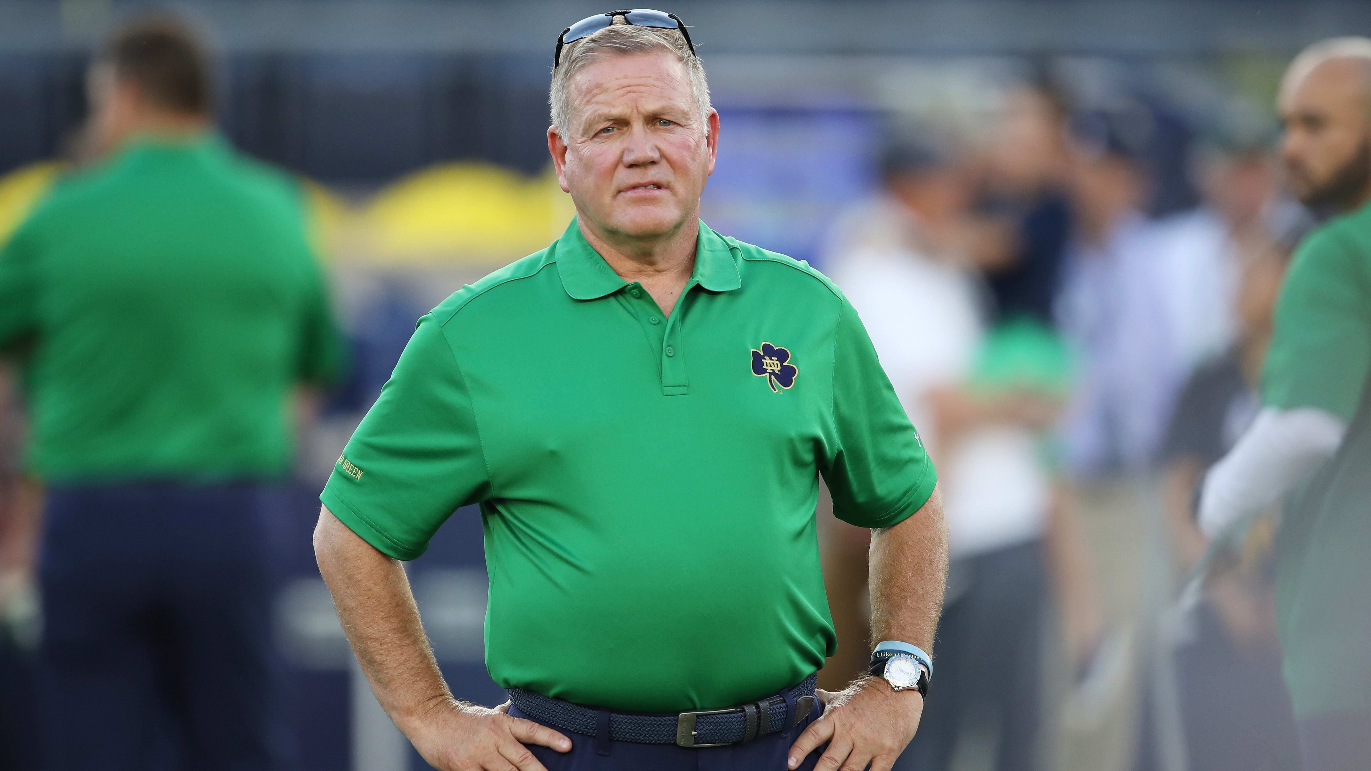 Brian Kelly Record Against Top-5 Opponents Points to Big Notre Dame Loss Against Georgia in Week 4