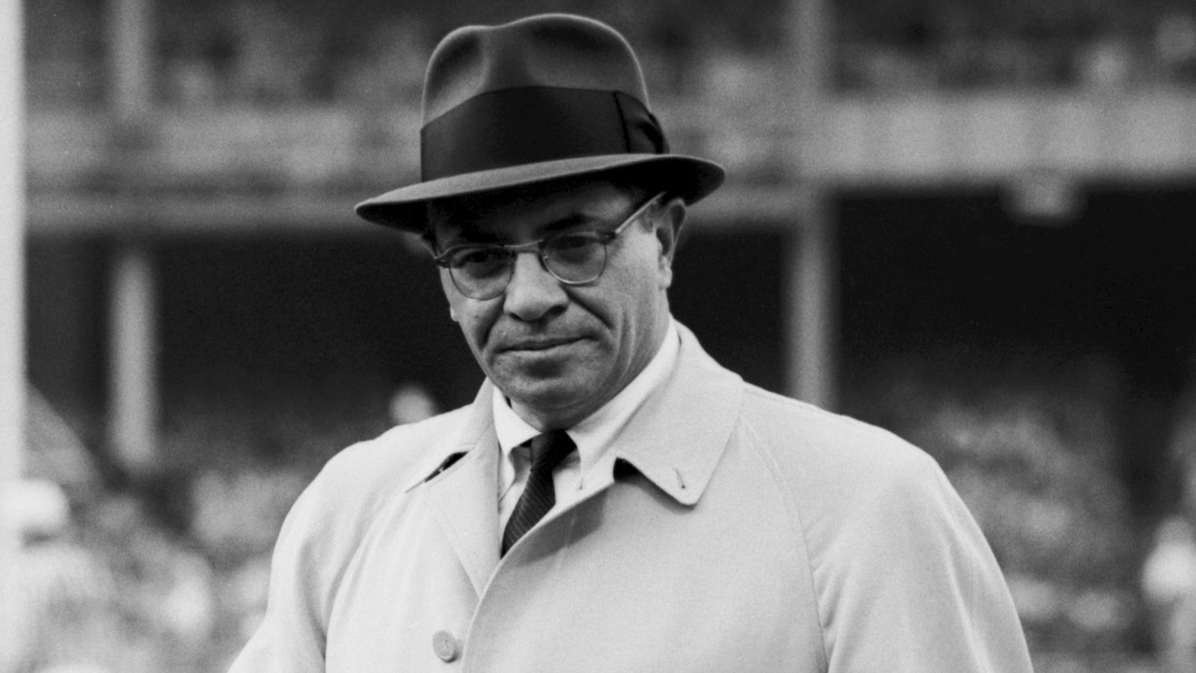 Photo From 1957 of Vince Lombardi and Tom Landry Coaching for Giants is Amazing