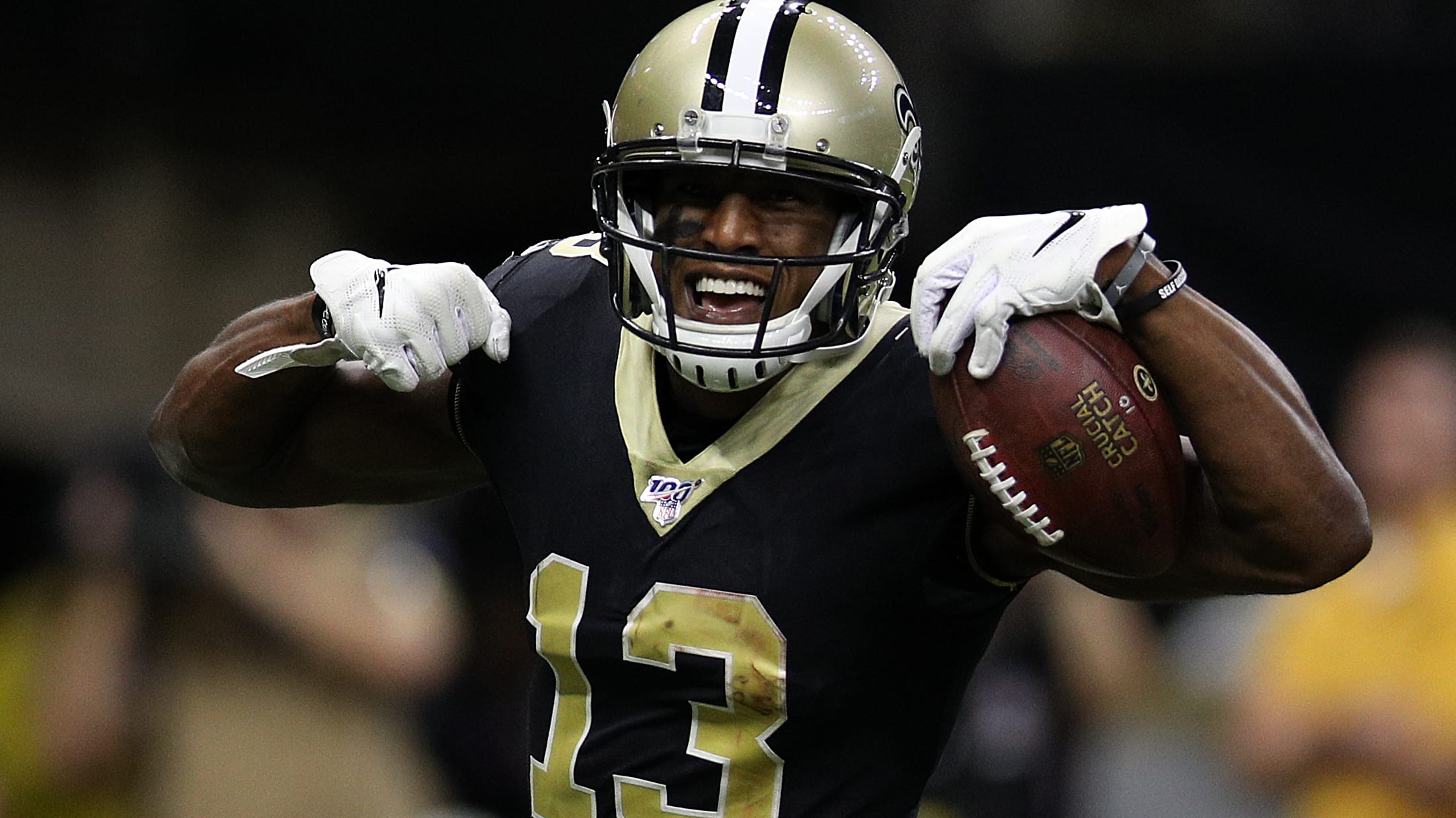 Michael Thomas' Absurd Streak Without a Dropped Pass Surprisingly Ended on Thanksgiving Day