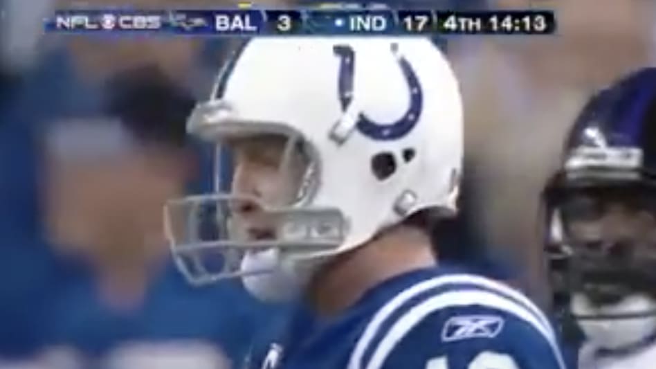 VIDEO: Remembering When Peyton Manning Called Out Donald Brown in the Middle of a Play