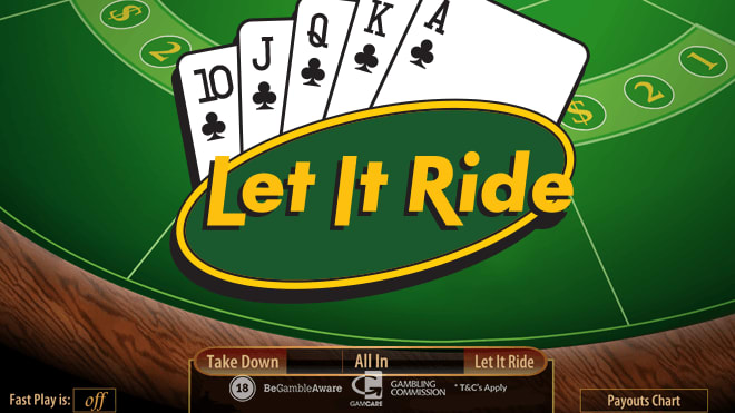 Let It Ride Video Poker -  FanDuel Casino Review