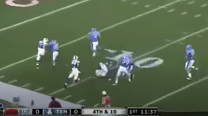 VIDEO: Remembering When the Titans Ran One of the Greatest Fake Punts of All Time Against the Bills