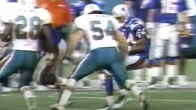 VIDEO: Remembering When Zach Thomas Destroyed a Patriots Receiver With a Massive Hit in His First NFL Game