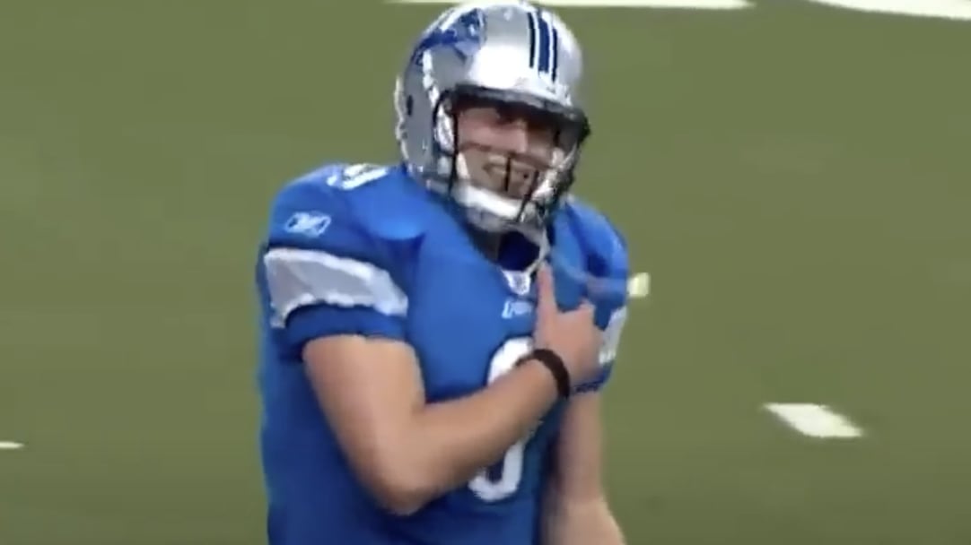 VIDEO: Remembering When Matthew Stafford Threw a Game-Winning Pass With an Injured Shoulder