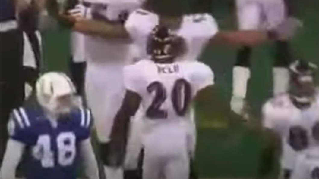 VIDEO: Remembering When Ed Reed Hammered Colts Player After Breaking Out of a Facemask Grip