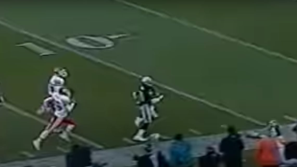 VIDEO: Remembering When 35-Year-Old Tim Brown Became the Oldest Player to Return a Punt TD in NFL History