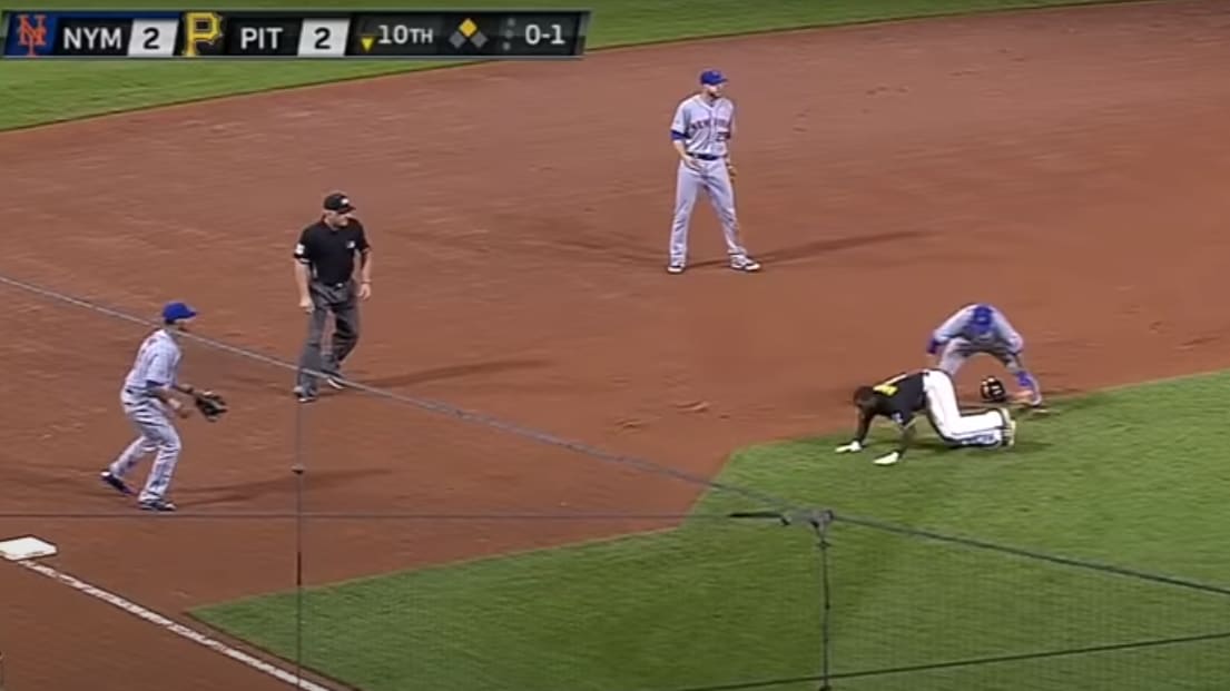 VIDEO: Remembering When Josh Harrison Shockingly Escaped a 5-Man Rundown at Third Base Against the Mets