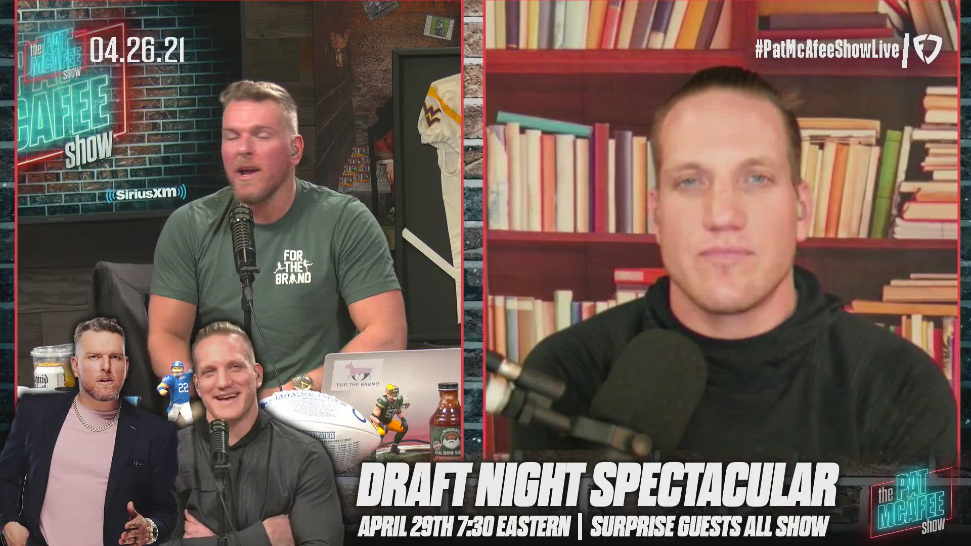 Draft Night Spectacular Preview – The Pat McAfee Show