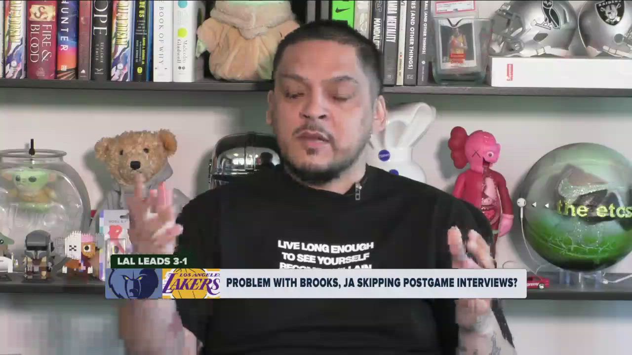 The Crew Reacts to Dillon Brooks Skipping Postgame Interviews - Run It Back